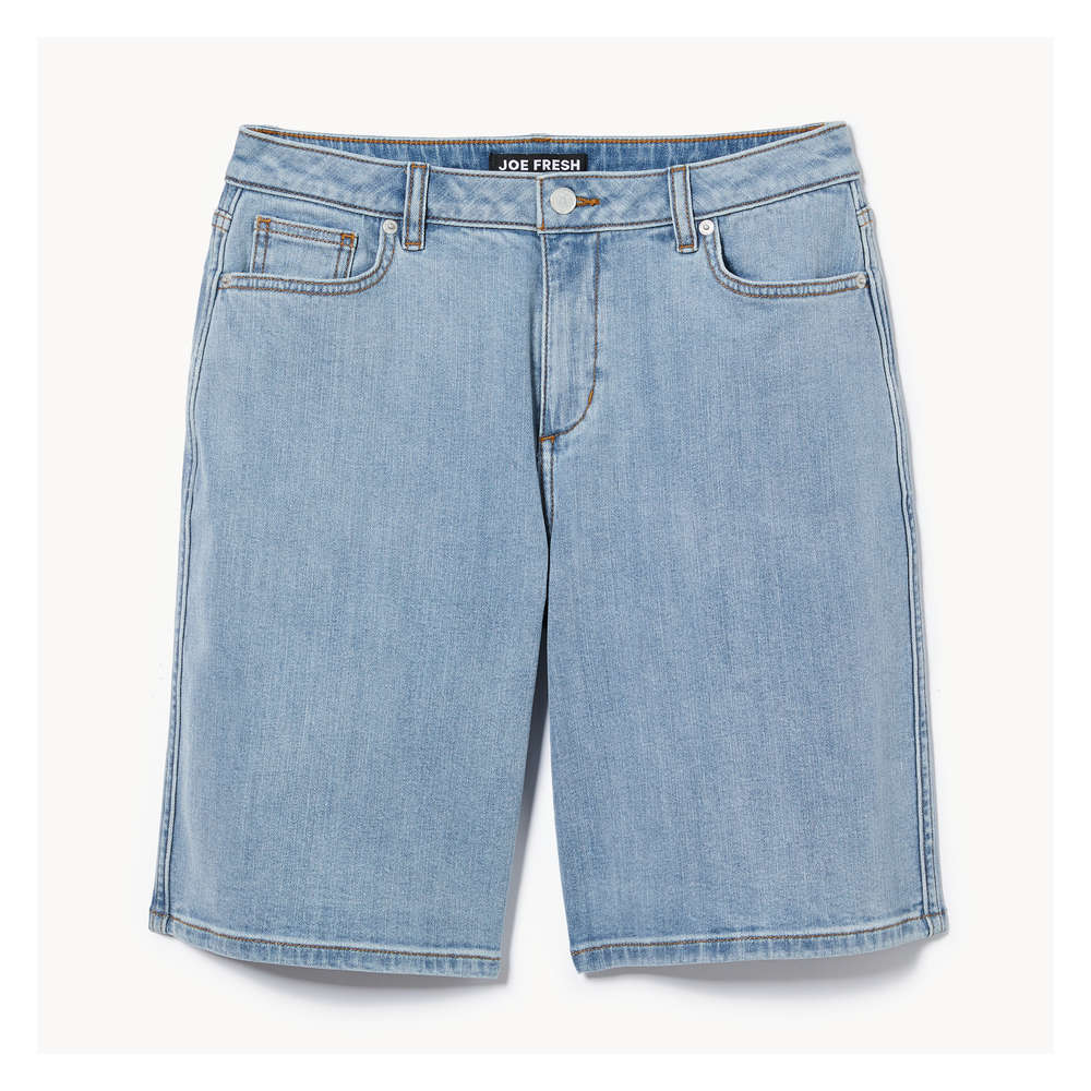 【YOURNUS】Catch Washed Bermuda Denim Joe Fresh Light Wash Bermuda Denim Short - 1 ea | Zehrs